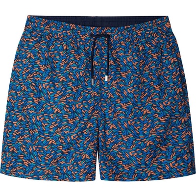 Hackett Бански гащета Hackett Abstract Waves swimming shorts - Blue (Navy Blazer)