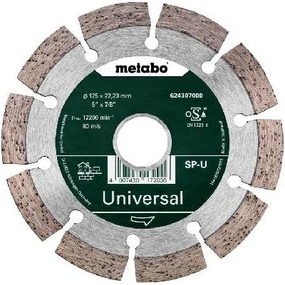 Metabo Diamantový rezný kotúč 125 x 22.23 mm 624296000