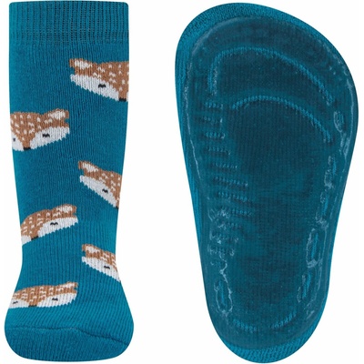 Ewers Stoppersocken SoftStep Fuchs turquoise