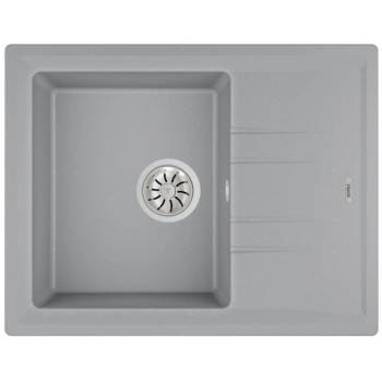 Teka Мивка Teka Stone 45 S-TG, Гранит, Обръщаема, За шкаф, 45 см, Металик (115330042)