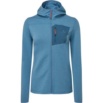 Mountain Equipment Дамско поларено яке Mountain Equipment Women's Lumiko Hooded Jacket Fleece jacket - Stellar / Majolica - размер 34 (EU) (105-7225-0411)