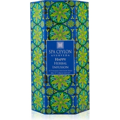 Spa Ceylon HAPPY levanduľa a lotos bylinný čaj 15 x 2 g