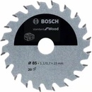 Bosch Pilový kotouč ze slinutého karbidu Accessories 2608837666 Průměr: 85 mm zubů 20