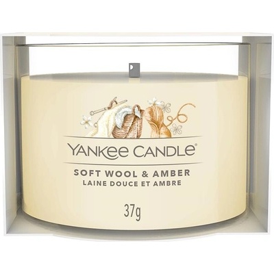 YANKEE CANDLE Soft Wool & Amber 37 g