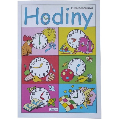 Maľovanka Hodiny A4