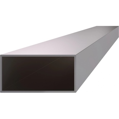 Profil 80 x 40 x 2 x 6000 mm, broušená nerez AISI 304