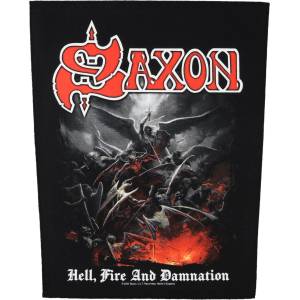 RAZAMATAZ голяма нашивка saxon - hell, fire and damnation - razamataz - bp1296