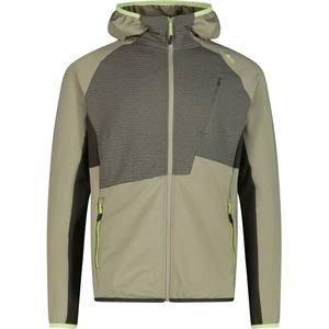 CMP Мъжко синтетично яке Cmp Grid Tech Jacket Fix Hood Synthetic jacket - Sage - размер 58 (EU) (004-7244-0317)