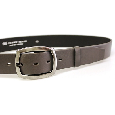 Penny Belts dámský kožený opasek 4750 šedý