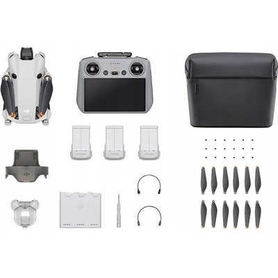Dron DJI Mini 4 Pro RC2 Fly More Combo 3 baterie s kamerou 4K 249g GPS WIFI