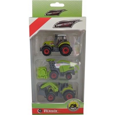 HM Studio Traktor s přívěsem 1:64