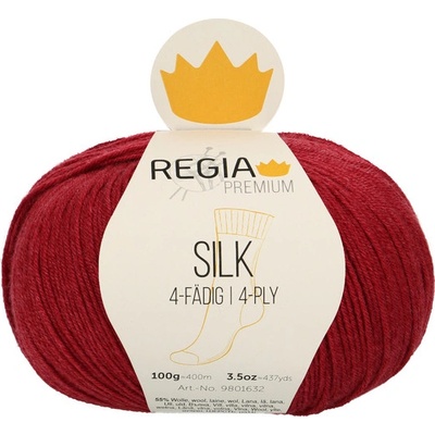 Regia Premium Silk 80 Temně červená