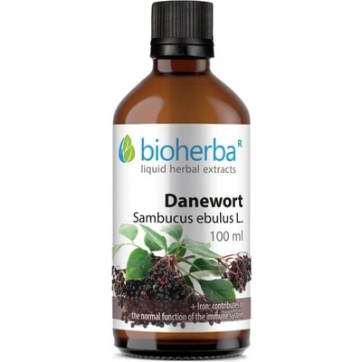 Bioherba Přírodní tinktura z černého bezu 100 ml