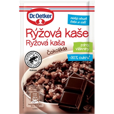 Dr. Oetker Ryžová kaša Čokoláda bez lepku 50g