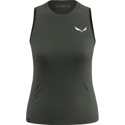Salewa Дамски потник с широка презрамка Salewa Women's Puez Dry Tank Tank top - Dark Olive - размер 38 (EU) (916-6643-0114)