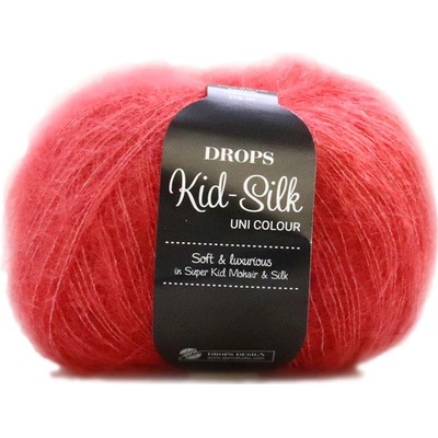 Drops Kid-Silk 32 malinová