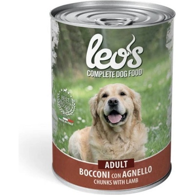 Консерви за кучета Leo's Adult с агнешко - 0.415кг
