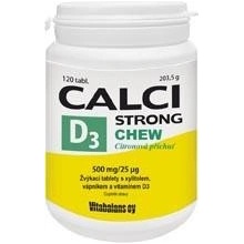 Vitabalans Calci Strong Chew+Vit.D3 120 tablet