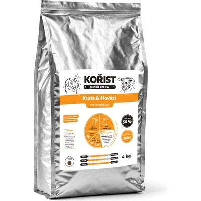 Kořist Krůta a Hovězí 26/14 4 kg