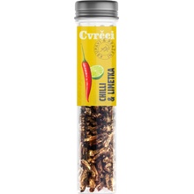 SENS Pražené cvrčky pražený hmyz príchuť Chilli & Lime 20 g
