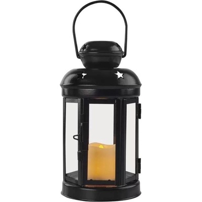 Emos DCLV16 1 LED lampáš čierna 18,5 cm 1x CR2032 vnútorný vintage