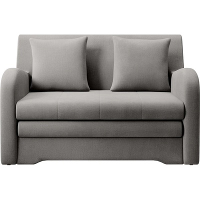 Eltap Сив кадифен разтегателен диван 130 cm Ario - ELTAP (SO-AR-04NU-04NU)