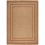 Flair Rugs Външен килим в естествен цвят 200x290 cm Layla Border - Flair Rugs (503119376957)