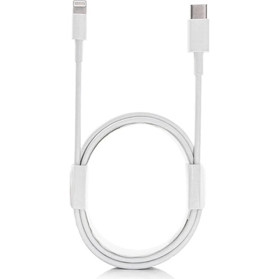 USB-C datový Clearo s konektorem Lightning, 1m, bílý