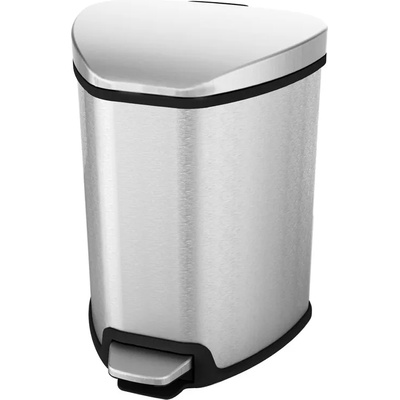 EKO-Europe Кош за отпадъци EKO GRACE с педал (5 л) - хром мат (EKO 920905 - Matt s/s)