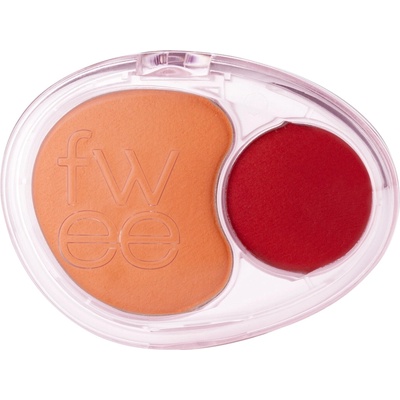 Fwee Mellow Dual Blusher RD02 Another Me Dvojitá lícenka 7,2 g