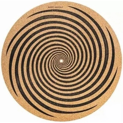 Audio Anatomy CORK SPIRAL DESIGN: Antivibrační korkový slipmat 3mm