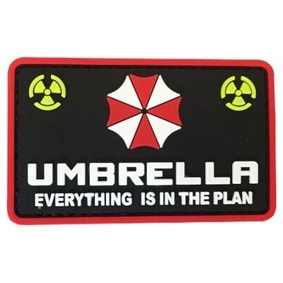 WARAGOD Umbrella everything PVC nášivka