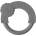Interbaby Силиконова гризалка Interbaby - Лъвче, тъмносива (SI014-76)