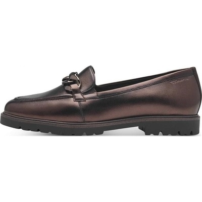 Tamaris mokasíny 24201 mocca metallic