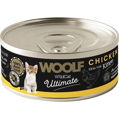 WOOLF Wildcat Ultimate Kitten Chicken pate 85 g