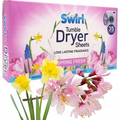 Swirl ubrousky do sušičky Spring Fresh 35 ks – Hledejceny.cz