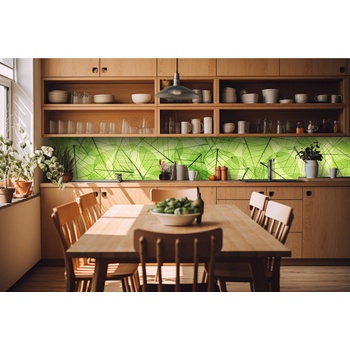 DIMEX ART s. r. o Фототапет за кухня - листни жилки 420 x 60 см