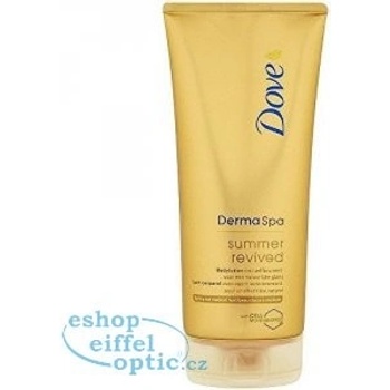 Dove Derma Spa tělové mléko Summer Rev dark 200 ml