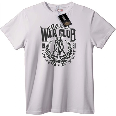 NOONEBRAND Тениска Военен Исторически Клуб - M, White