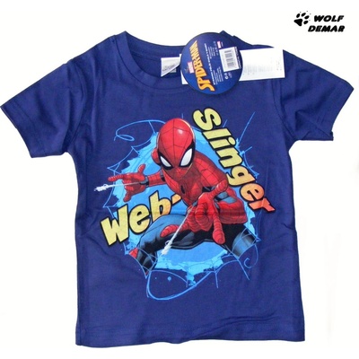 chlapecké tričko SETINO Spiderman modrá