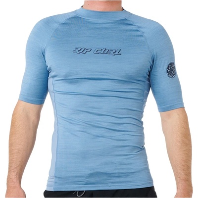 Rip Curl Мъжка плажна тениска от ликра Rip Curl Dawn Patrol UPF Perf S/S Lycra - Faded Denim - размер XL (050-2288-0215)