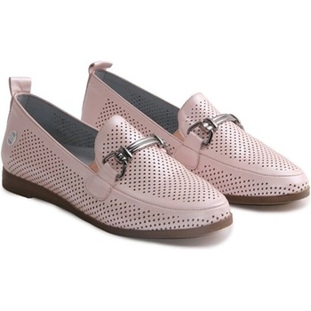 Jacket Club Дамски обувки от естествена кожа 445-z - Пудра #317799 (317799_Розов)