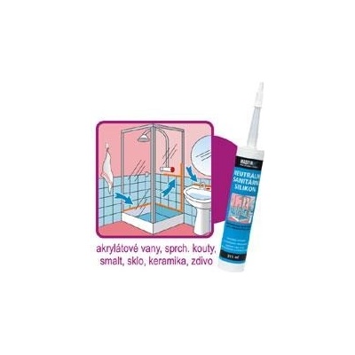 MASTERsil NEUTRÁLNÍ SANITÁRNÍ SILIKON 315 ml bílá