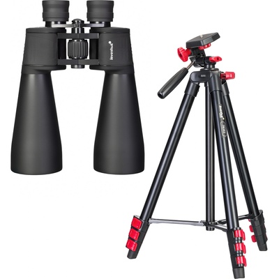 Levenhuk Комплект бинокъл Levenhuk Bruno BASE 15x70 и триножник (86640)