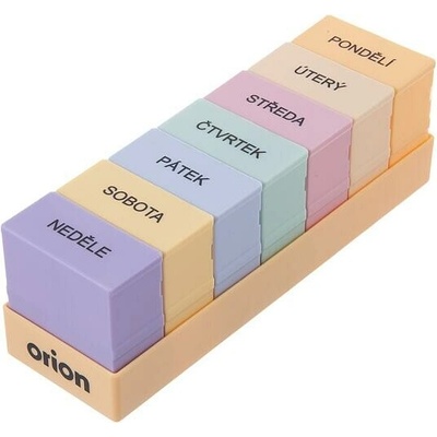 OrionOrganizér na léky týdenní 4 sekce – Zbozi.Blesk.cz