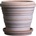 Bergs Potter Саксия Planet Jupiter с поставка 25 см розова (PLAR25S)