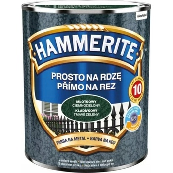 Hammerite 2,50L, kladívkový tmavě zelený