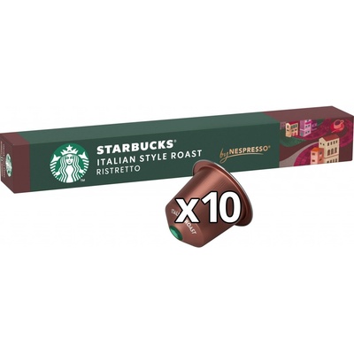 Starbucks Nespresso Italian Style Roast Dark Roast 10 ks