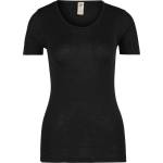 Engel Дамско копринено термобельо Engel Women's Undershirt S/S Merino base layer - Black - размер 34/36 (EU) (114-0819-0311)