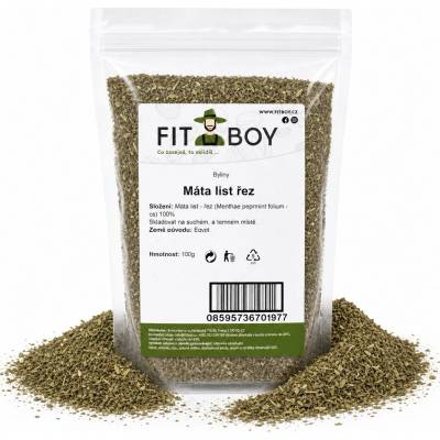 FITBOY Mäta pieporná list rez 100 g